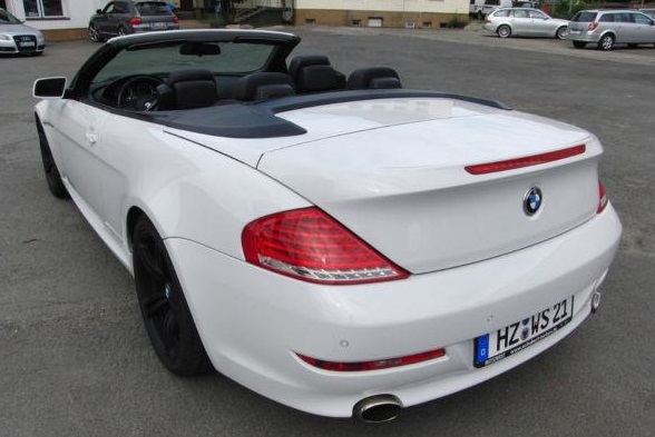 Left hand drive BMW 6 SERIES 650I CABRIOLET